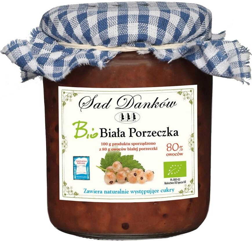 Groseille blanche 80% BIO 260 g - SAD DANKÓW