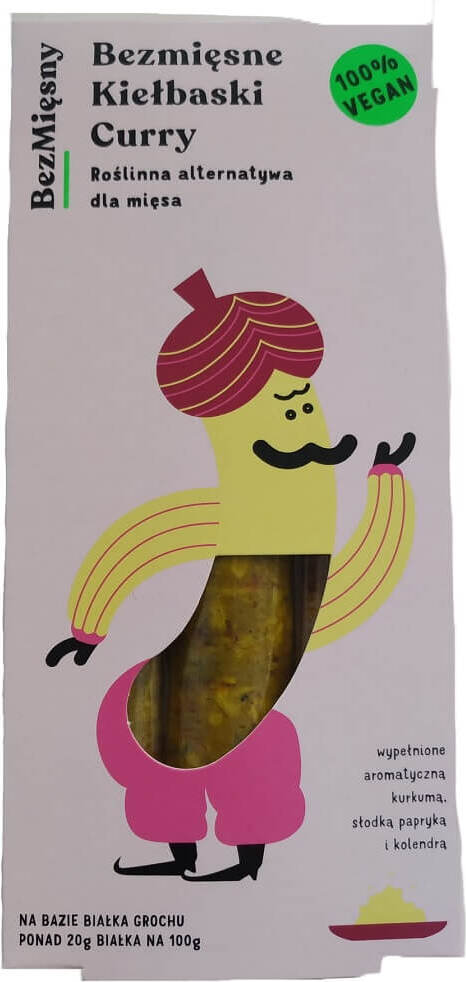 Saucisses au curry vegan 240 g VIANDE SANS VIANDE