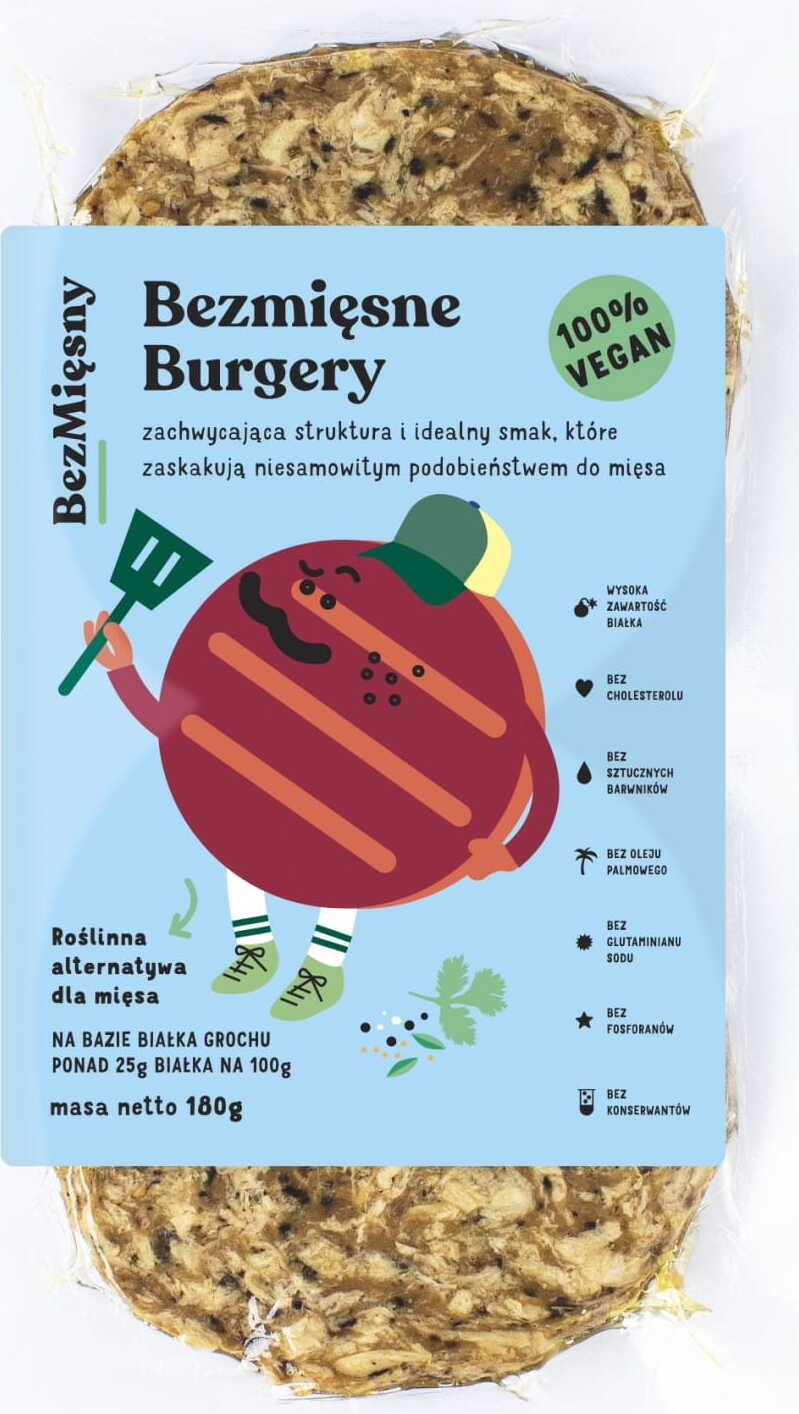 Burgers végétaliens 180 g SANS VIANDE