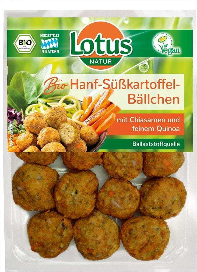 Boulettes de légumes aux patates douces BIO 180 g - LOTUS