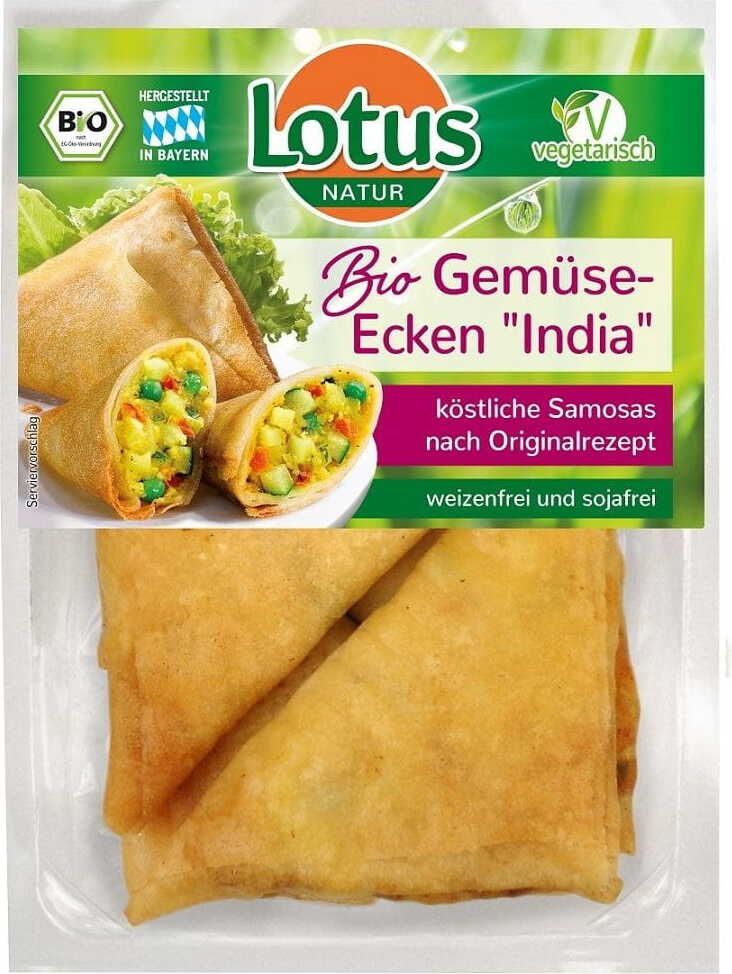Boulettes de samosa aux légumes BIO 250 g - LOTUS