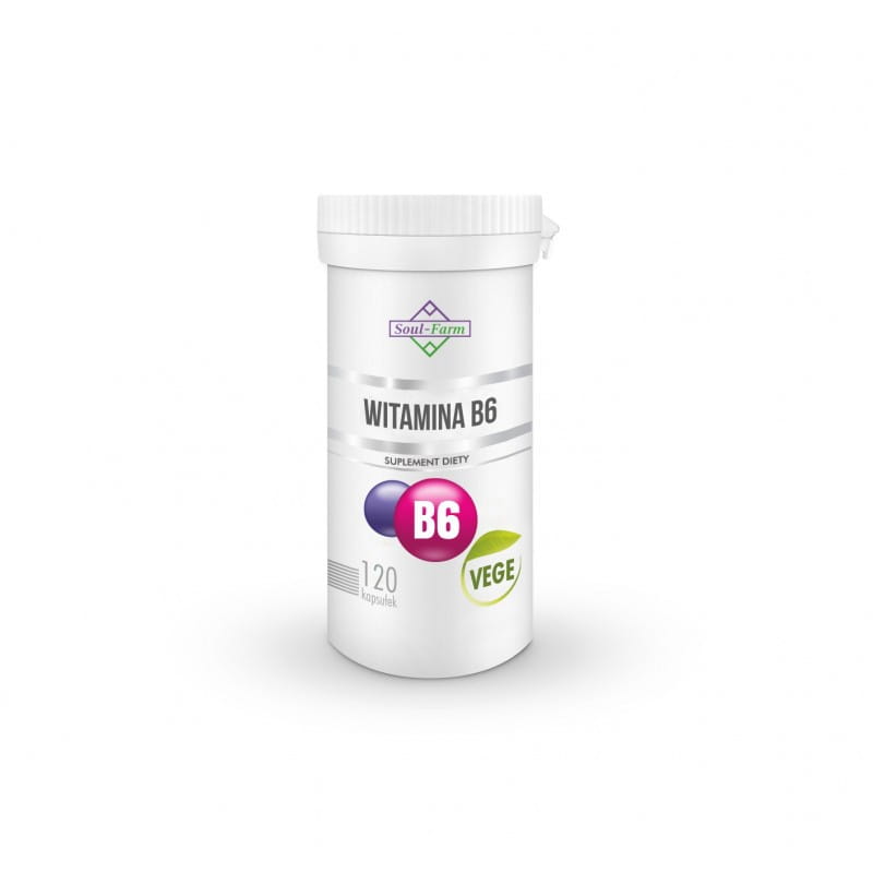 Vitamine B6 120 gélules (18 mg) - SOUL FARM