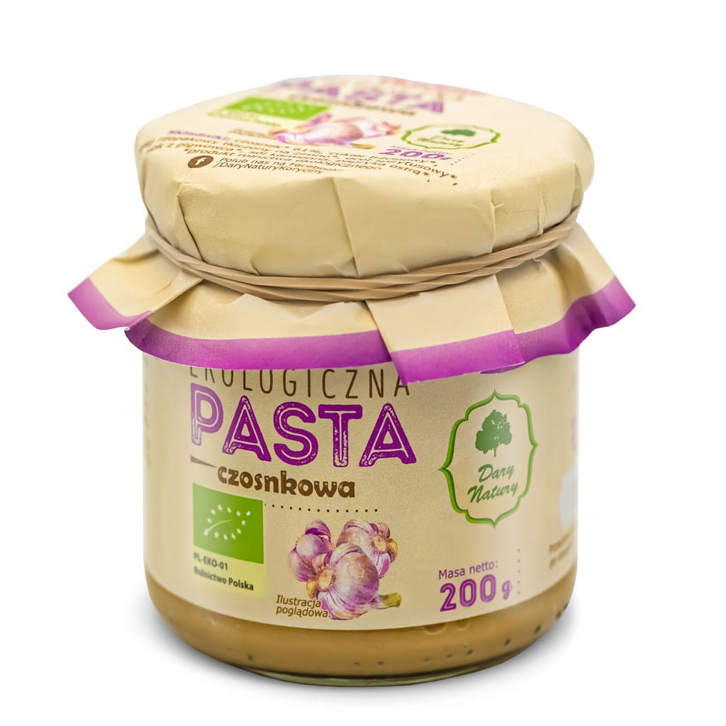 Pâte d'ail BIO 200 g - DONS DE LA NATURE