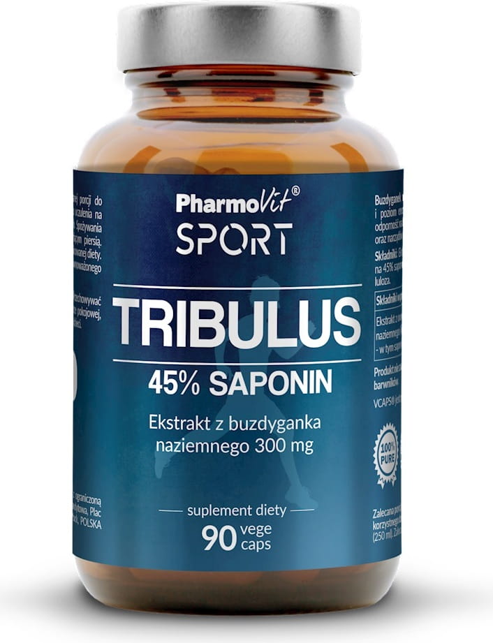 Tribulus 90 gélules 45 g - PHARMOVIT SPORT