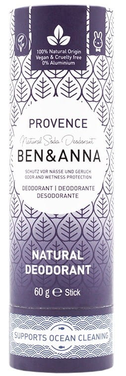 Déodorant naturel à base de soude provence stick carton 60 g BEN & ANNA