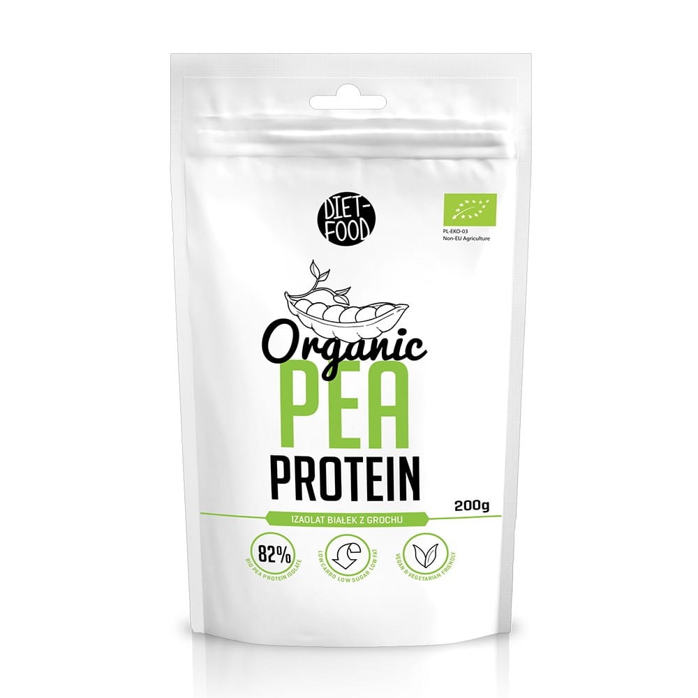 Protéine de pois BIO 200 g DIET FOOD