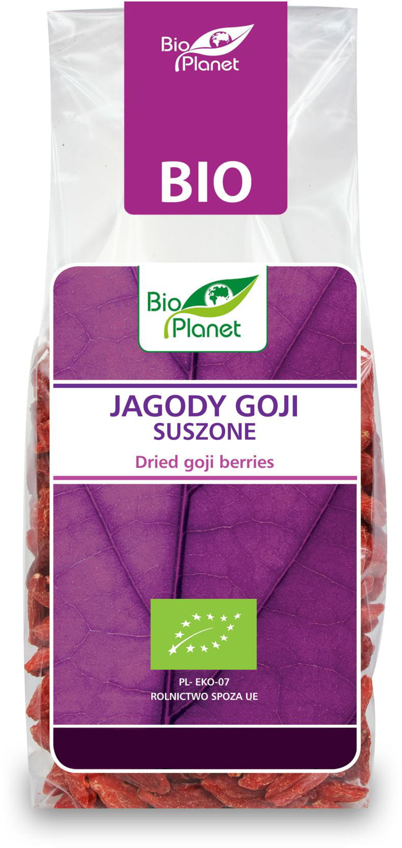 Baies de goji séchées BIO 100 g - BIO PLANET