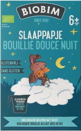 6 mois de bouillie au coucher aux vitamines et minéraux sans gluten BIO 225 g - BIOBIM