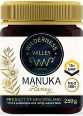 Miel de Manuka UMF 13 + MGO 406 + 250 g WILDERNESS VALLEY LTD