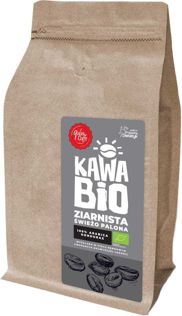 Grains de café Arabica 100% BIO 250 g QUBA CAFFE