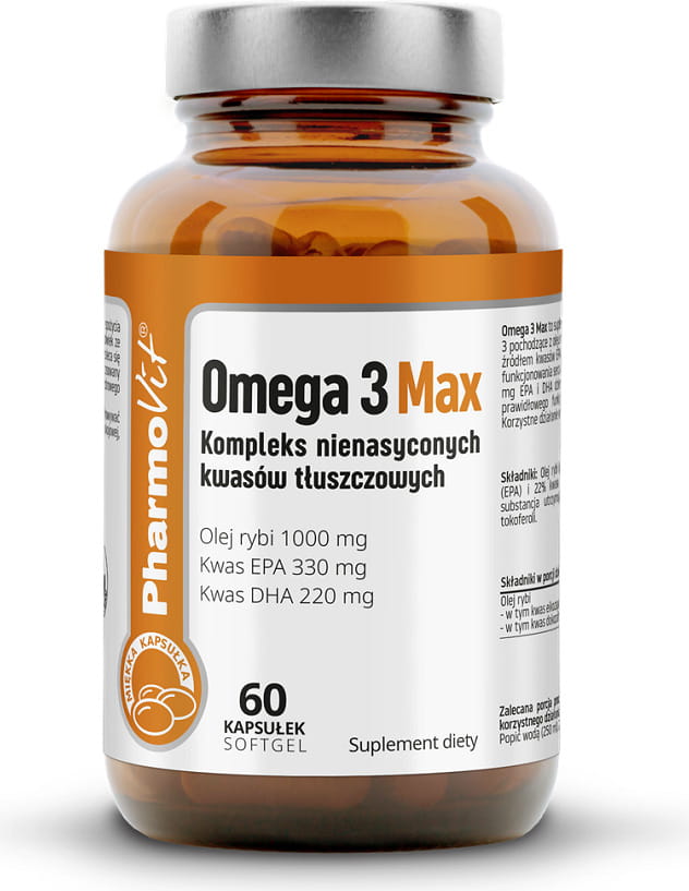 OMEGA 3 max 60 gélules PHARMOVIT
