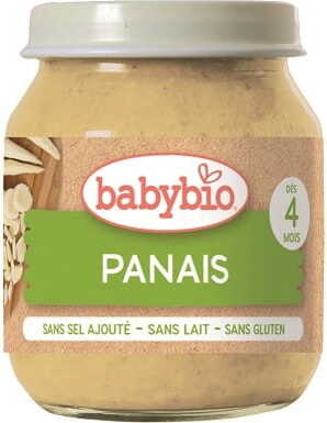 Purée de panais dès 4 mois BIO sans gluten 130 g BABYBIO