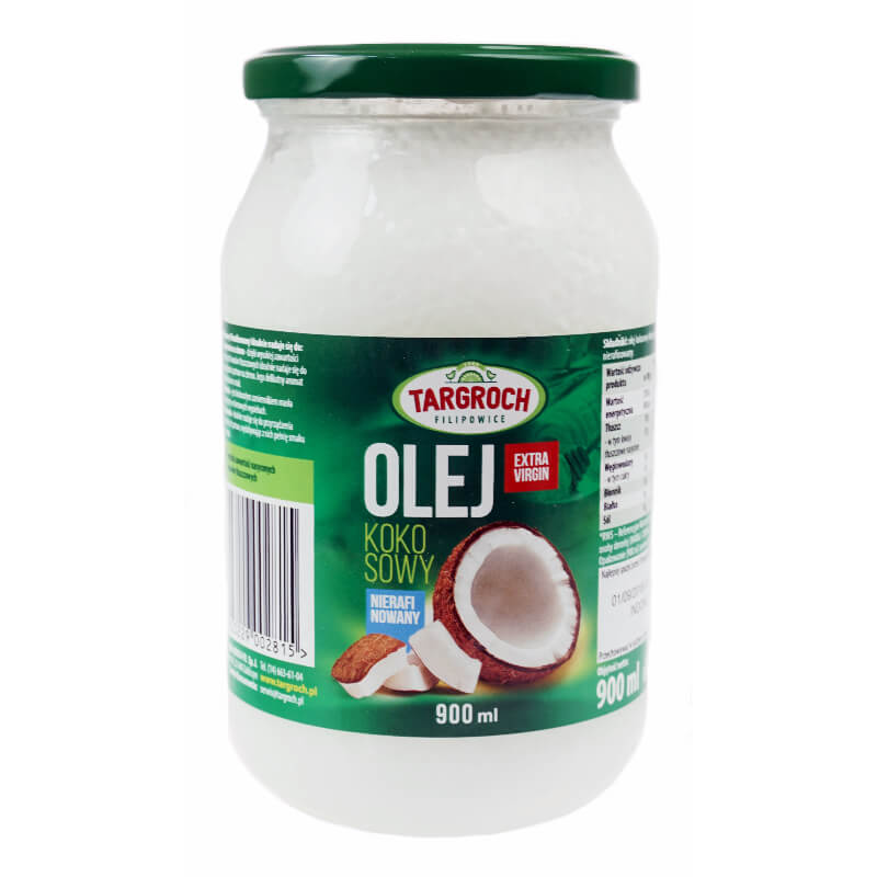 Huile de coco - vierge extra non raffinée 900g TARGROCH