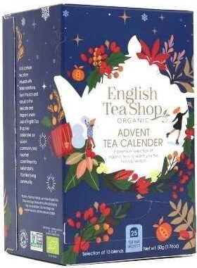 Tisanes Calendrier de l'Avent (25x2) BIO 375 g ENGLISH TEA SHOP