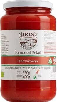 Tomates pelati BIO 550 g IRIS
