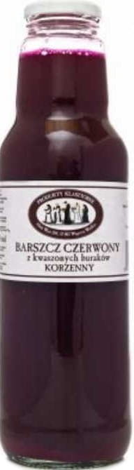 Bortsch rouge de betterave aigre et piquante 750 ml PRODUITS DU MONASTERE