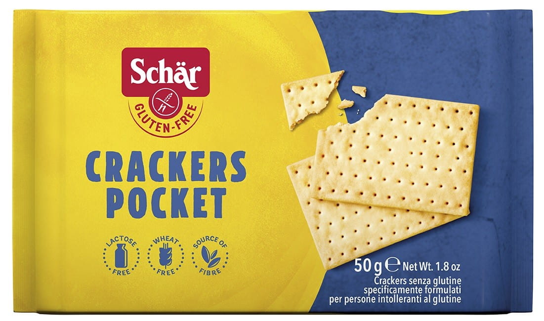 Crackers de poche crackers sans gluten 3x50 g SCHÄR