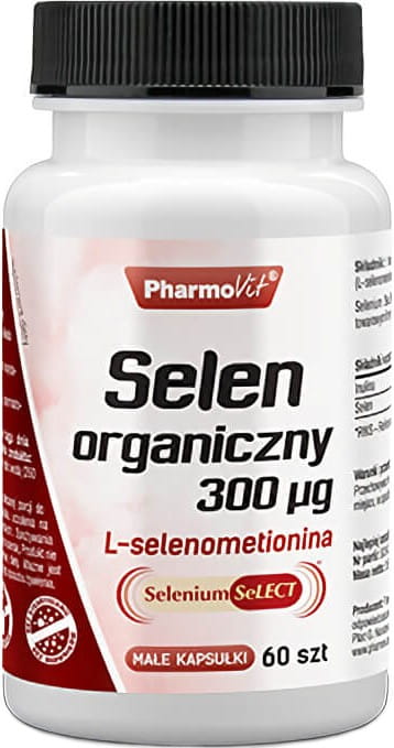 Sélénium bio 300ug L - sélénométhionine séléniumselect 60 gélules PHARMOVIT