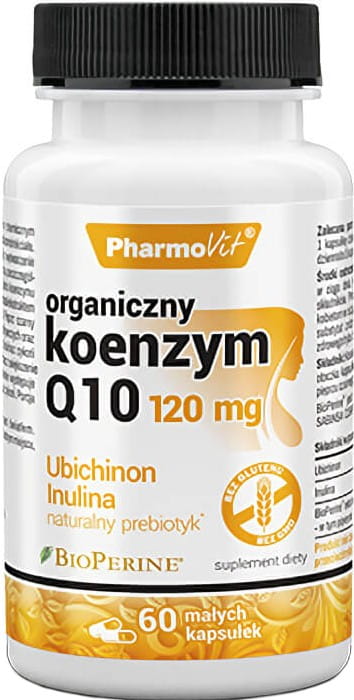 Coenzyme bio ubiquinone Q10 120mg PHARMOVIT