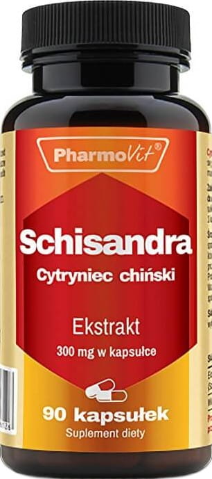 Extrait de Schisandra de Chine 300mg 90 gélules PHARMOVIT