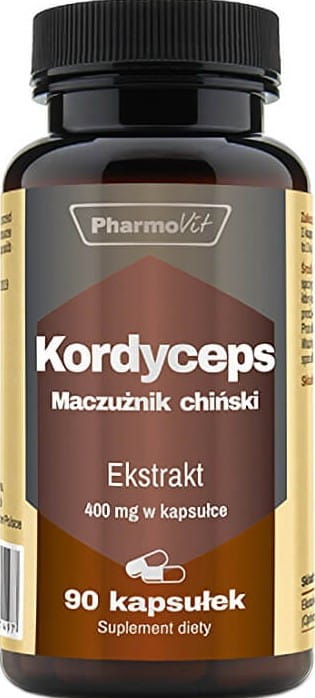 Cordyceps Extrait de Cordyceps Chinois 400mg 90 gélules PHARMOVIT