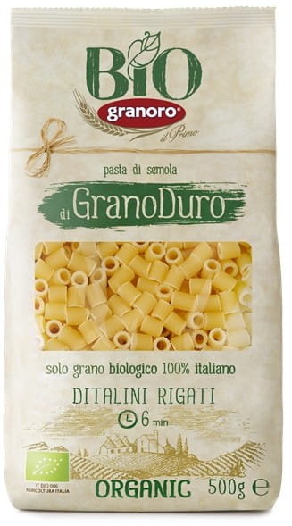 Pâtes Ditalini rigati BIO 500 g GRANORO