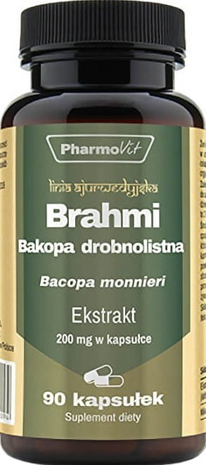 Brahmi bakopa extrait de petites feuilles 20 : 1 200mg 90 gélules PHARMOVIT