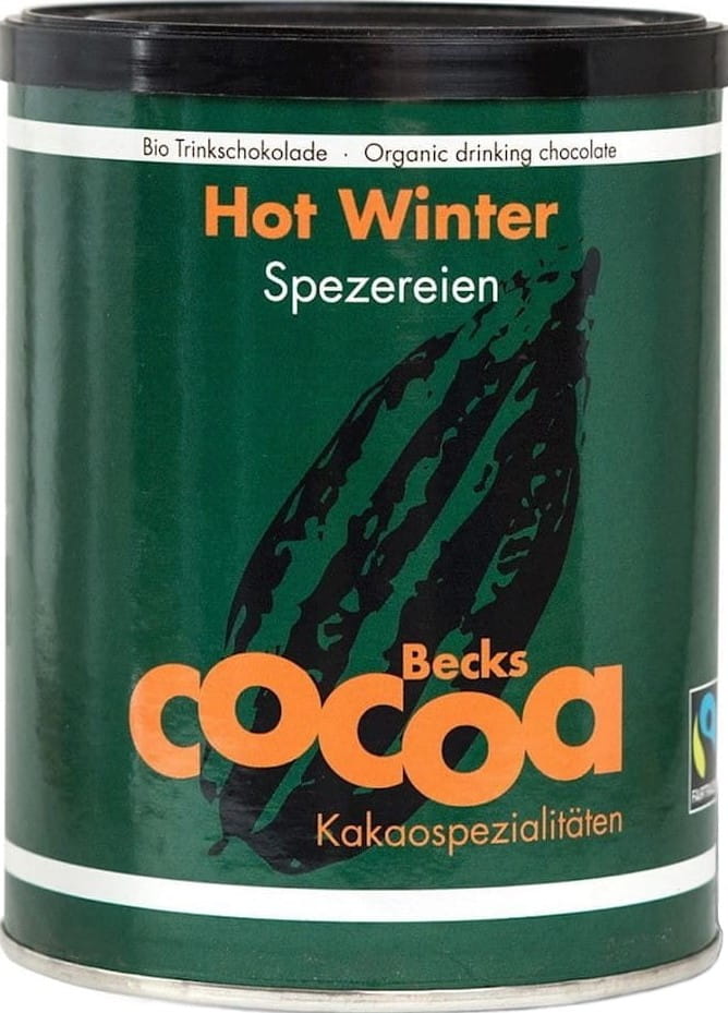Chocolat à boire chaud d'hiver équitable BIO 250g - BECKS CACAO