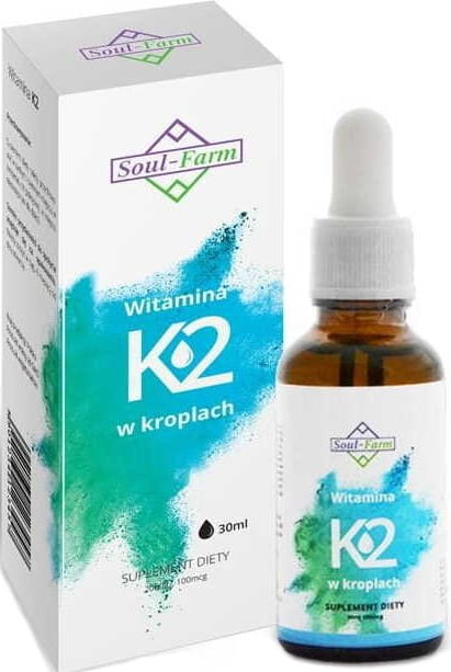 Vitamine K2 en gouttes (100mcg) 30 ml - SOUL FARM