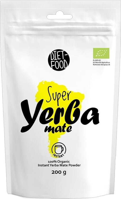 Yerba maté poudre instantanée BIO 200 g DIET - FOOD