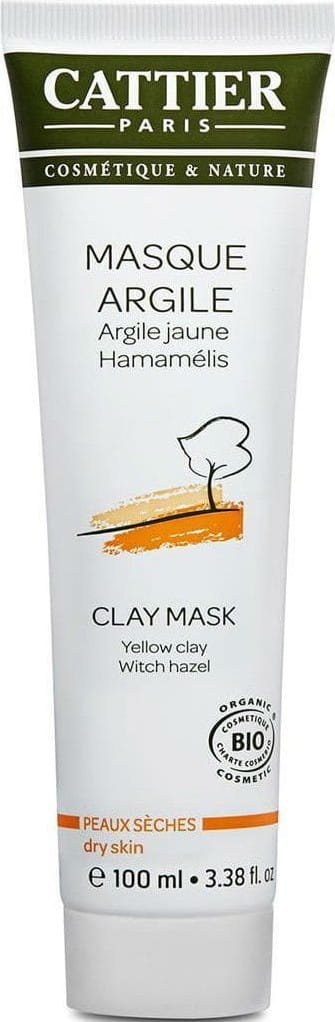 Masque à l'argile peaux sèches ECO 100 ml - CATTIER
