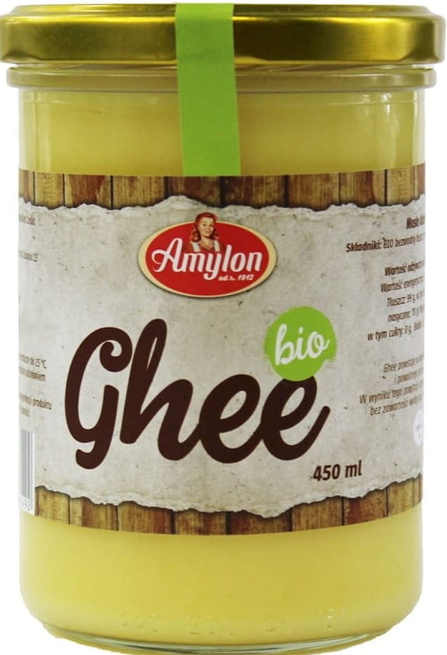 Ghee beurre clarifié BIO 450 ml - AMYLON