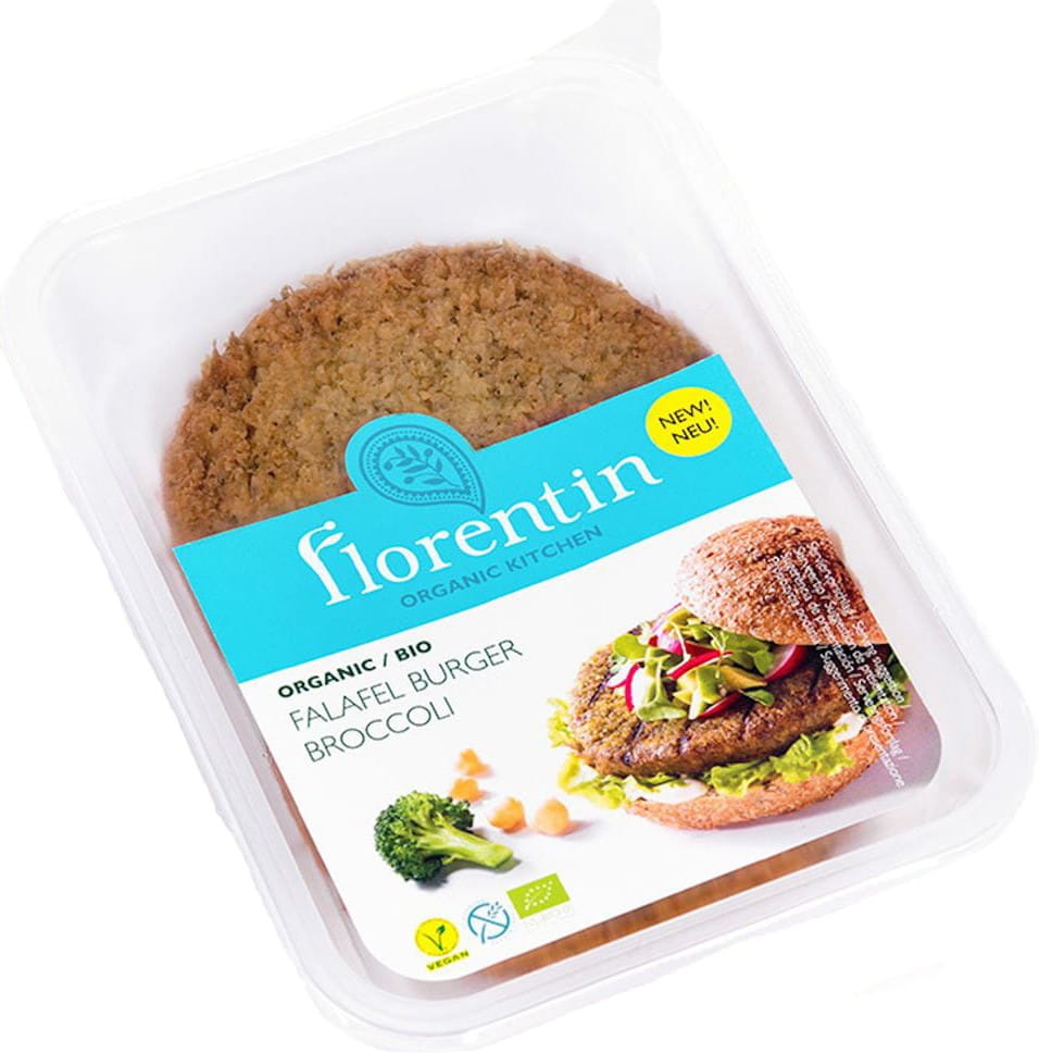 Falafel burger au brocoli BIO 180 g - FLORENTIN