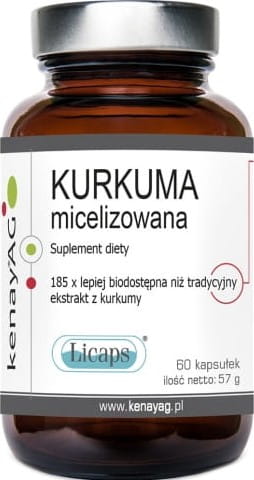Curcuma Micellisé 800mg 60 gélules KENAY