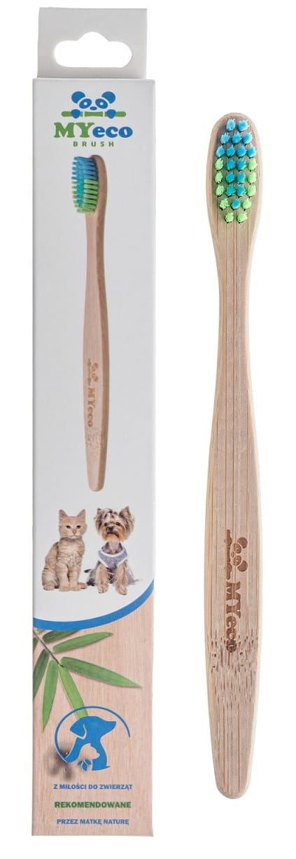 Brosse à dents pour petits animaux, bambou - MYECOBRUSH