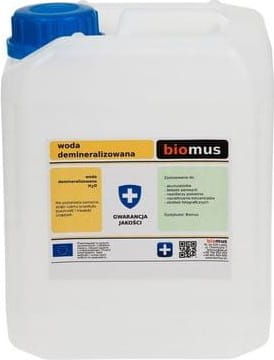 Eau déminéralisée 5l BIOMUS