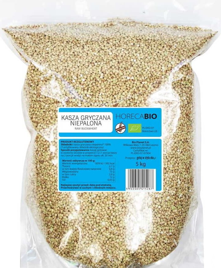 Gruau de sarrasin niEPAlona BIO 5 kg - HORECA