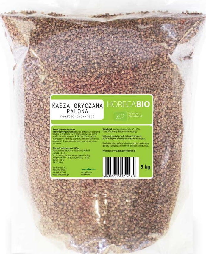 Gruau de sarrasin torréfié BIO 5 kg - HORECA