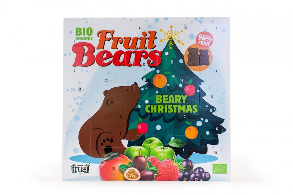 Calendrier de l'Avent (gelées sans sucres ajoutés) BIO 168 g - HOUSE OF DENMARK