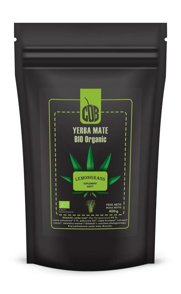Yerba maté citronnelle BIO 400 g - MATE VERT BIO