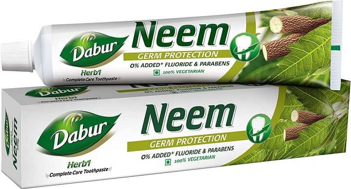 Dentifrice au neem DABUR