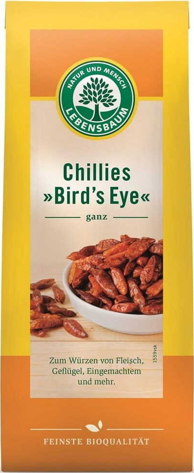 Piment - oeil d'oiseau BIO 20 g - LEBENSBAUM