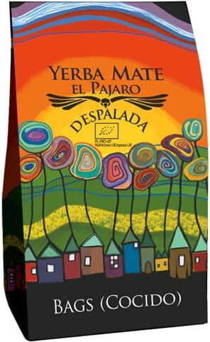 Yerba maté despalada BIO (25 x 3 g) - EL PAJARO