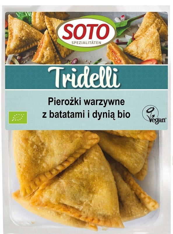 Boulettes de légumes végétaliennes Tridelli avec patates douces et potiron BIO 180 g SOTO