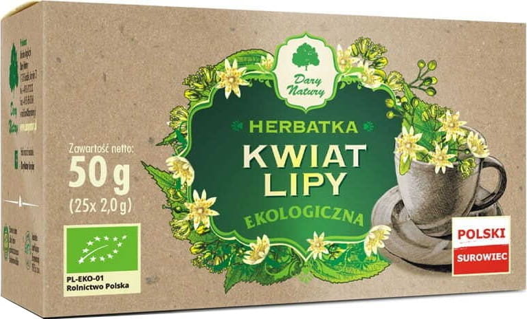 Tisane fleur de tilleul BIO (25 x 2 g) - CADEAUX DE LA NATURE