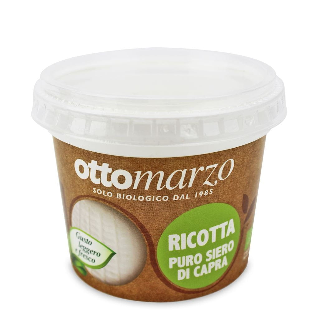 Fromage ricotta au lait de chèvre BIO 200 g - CA'VERDE