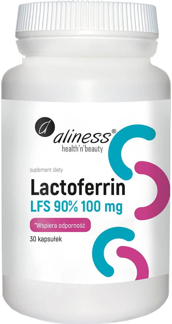 Lactoferrine lactoferrine lfs 90% 100mg 30 gélules ALINESS