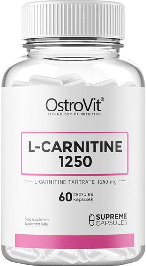 L-carnitine L-carnitine 1250 MG 60 gélules 84 g OSTROVIT