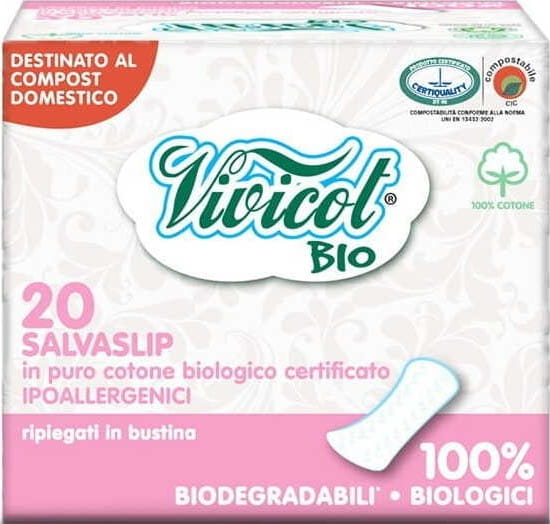 20 protège-slips pliables - VIVICOT