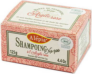 Shampooing écologique à l'argile rose 125 g - ALEPIA